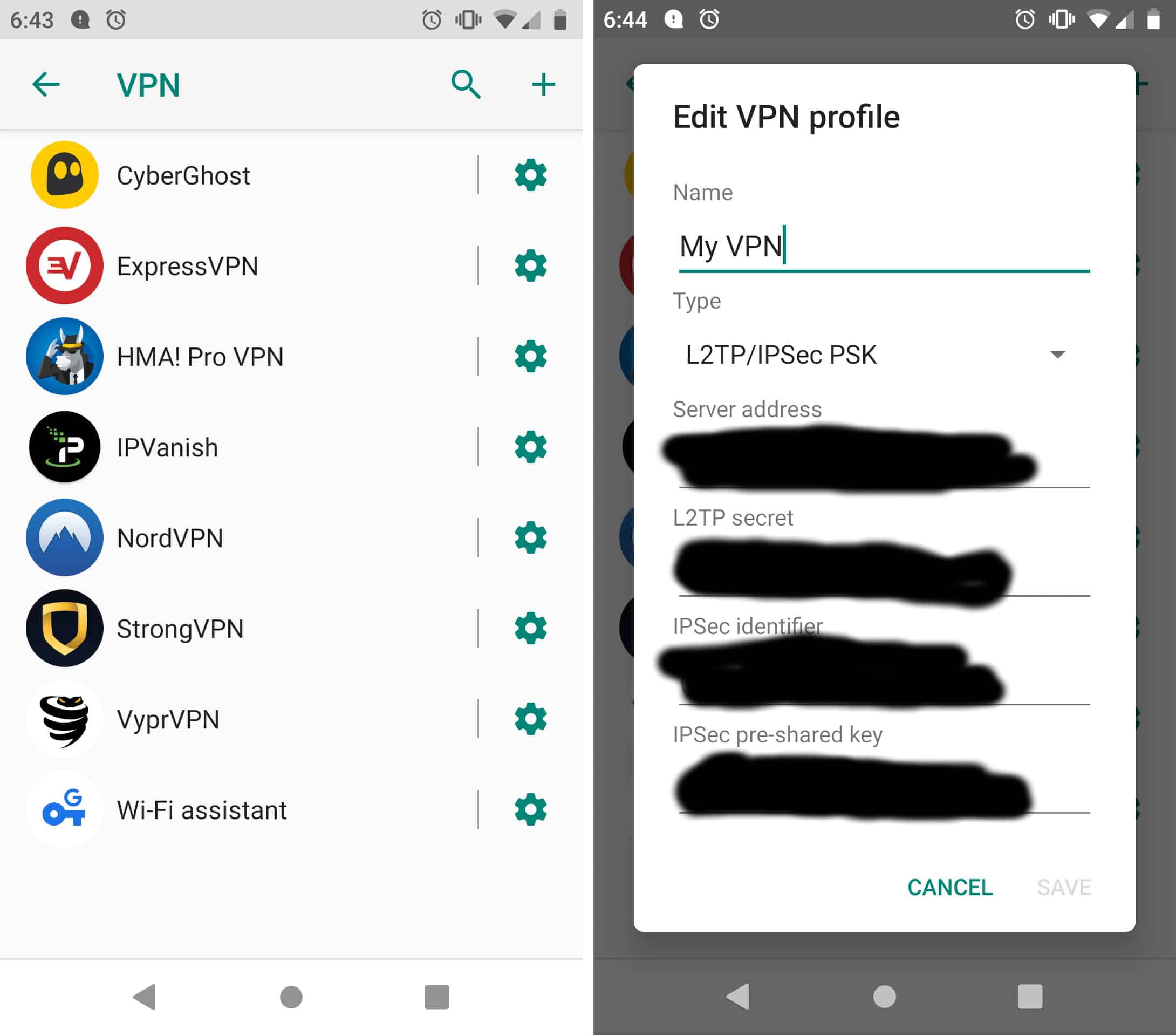 VPN para Android