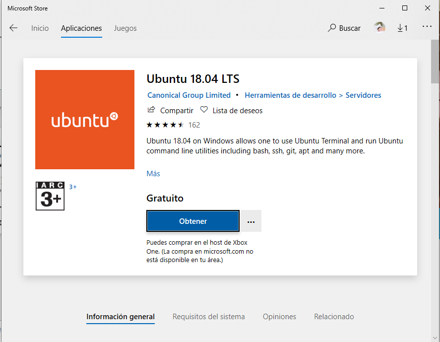 Cómo instalar Ubuntu en Windows 10