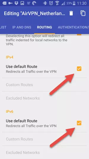Configurar VPN en Android