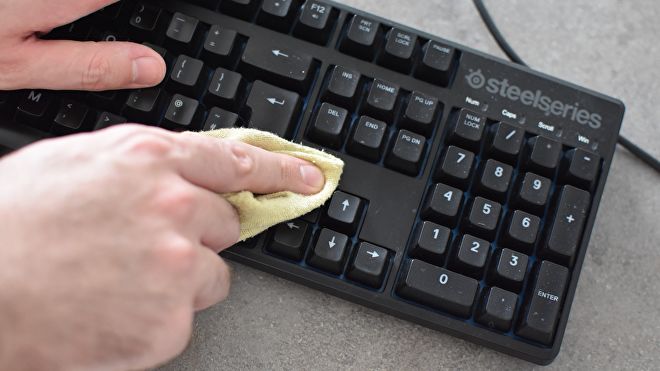 limpiar tu teclado