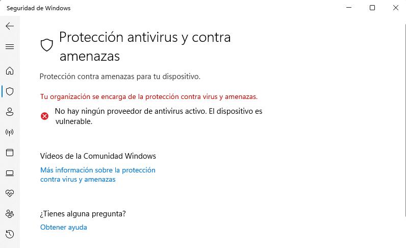 Desactivar Microsoft Defender permanentemente